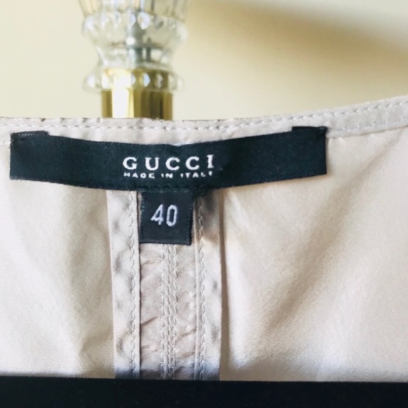 Gucci Silver silk Dress - Picture 2 of 6